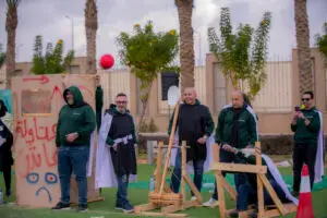 Corporate team building event in Egypt - Kingdom War